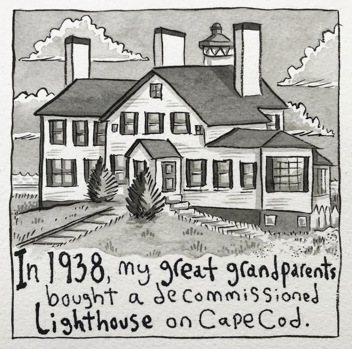 An Artist’s Summer Memories at the Lighthouse Inn