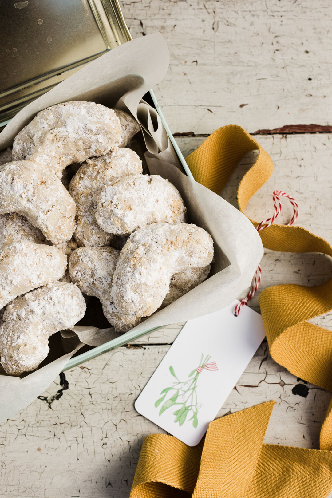 Pecan Crescent Cookies