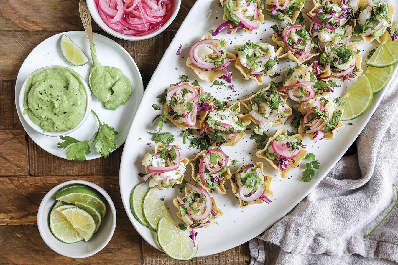 Fish Taco Bites